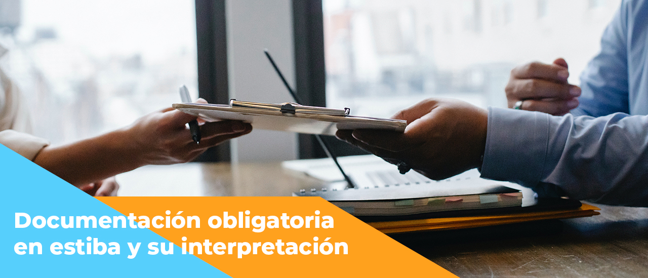 4. Documentación obligatoria en estiba y su interpretación.